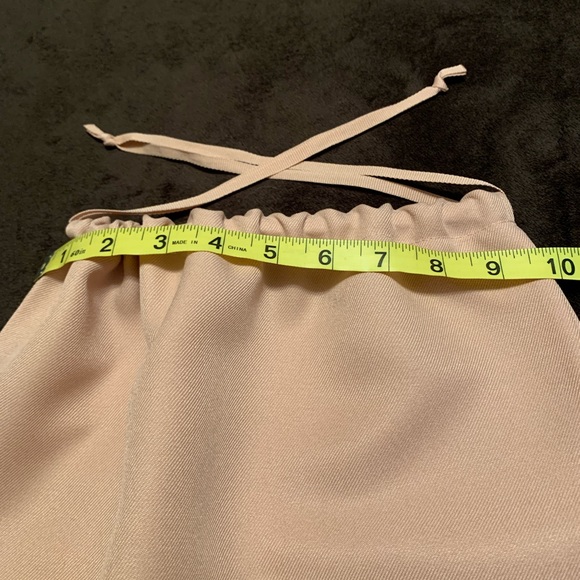 STUART WEITZMAN oblong oversized drawstring mauve/pinkish dust bag VVGUC++ - Picture 6 of 8